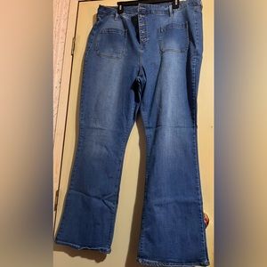 Fashion Nova flare jeans size 20